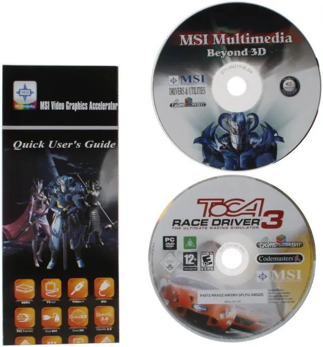 Alt view image 5 of 6 - MSI GeForce 7600GS 256MB GDDR2 PCI Express x16 SLI Support Graphics Card NX7600GS-T2D256EH