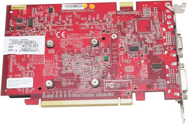 Alt view image 3 of 5 - MSI NX7300GT-TD256EH GeForce 7300GT 256MB 128-bit GDDR2 PCI Express x16 SLI Supported Video Card