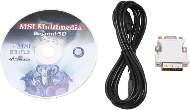 Alt view image 4 of 5 - MSI NX7300GT-TD256EH GeForce 7300GT 256MB 128-bit GDDR2 PCI Express x16 SLI Supported Video Card