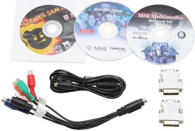 Alt view image 5 of 5 - MSI GeForce 7600GT 256MB GDDR3 PCI Express x16 SLI Support Graphics Card NX7600GT-VT2D256EHD