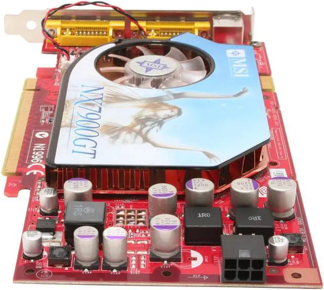Alt view image 3 of 6 - MSI GeForce 7900GT 256MB GDDR3 PCI Express x16 SLI Support Graphics Card NX7900GT-VT2D256E-HD