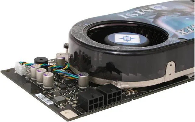 Alt view image 4 of 7 - MSI NX8800GTX-T2D768E GeForce 8800GTX 768MB 384-bit GDDR3 PCI Express x16 HDCP Ready SLI Supported HDCP Video Card