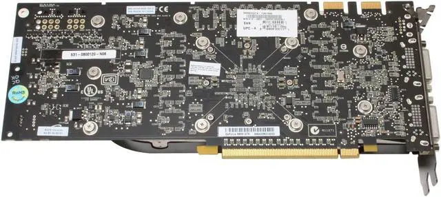 Alt view image 5 of 7 - MSI NX8800GTX-T2D768E GeForce 8800GTX 768MB 384-bit GDDR3 PCI Express x16 HDCP Ready SLI Supported HDCP Video Card