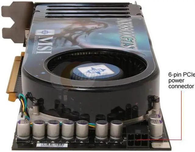 Alt view image 4 of 8 - MSI NX8800GTS-T2D640E GeForce 8800GTS 640MB 320-bit GDDR3 PCI Express x16 HDCP Ready SLI Supported Video Card