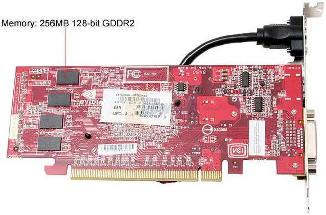 Alt view image 4 of 6 - MSI GeForce 7600GS 256MB GDDR2 PCI Express x16 SLI Support Graphics Card NX7600GS-MTD256E