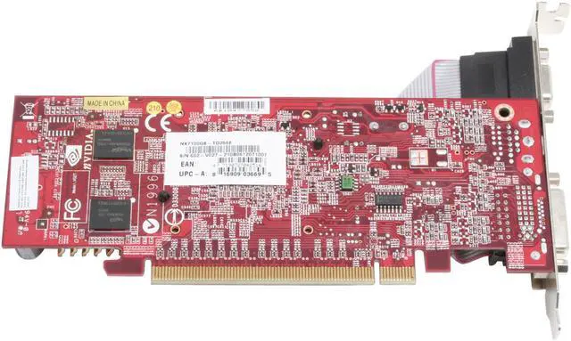 Alt view image 4 of 6 - MSI GeForce 7100GS 512MB (256MB on board) GDDR2 PCI Express x16 Graphics Card NX7100GS-TD256E