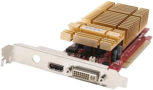 Alt view image 2 of 7 - MSI GeForce 7300GS 256MB GDDR2 PCI Express x16 Low Profile Graphics Card NX7300GS-MD256EH