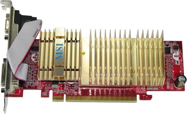 Alt view image 2 of 3 - MSI GeForce 7300LE 256MB GDDR2 PCI Express x16 Graphics Card NX7300LE-TD256EH