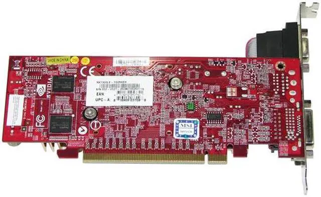 Alt view image 3 of 3 - MSI GeForce 7300LE 256MB GDDR2 PCI Express x16 Graphics Card NX7300LE-TD256EH