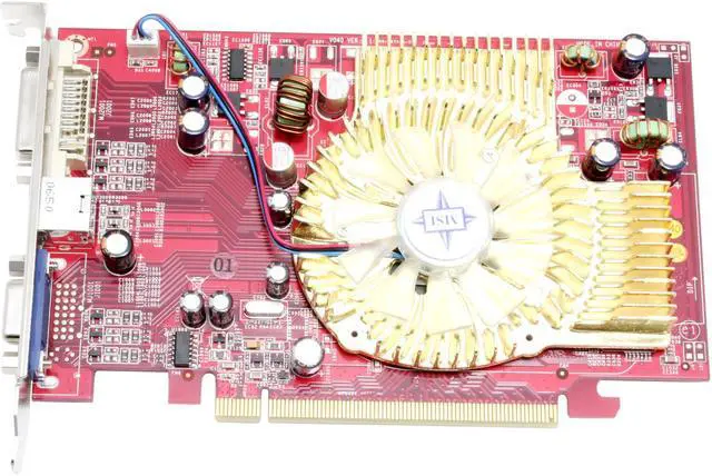 Alt view image 2 of 5 - MSI Radeon X1650 512MB(256MB on Board) GDDR2 PCI Express x16 CrossFireX Support Graphics Card RX1650-TD256E