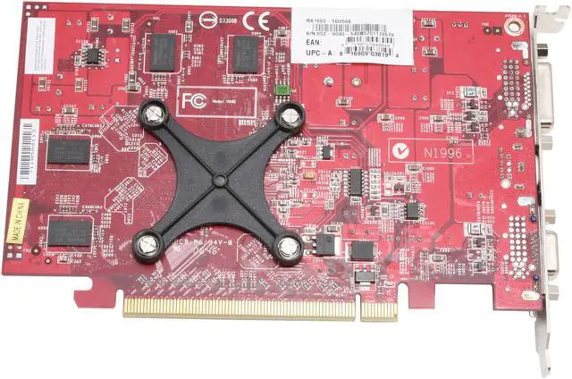 Alt view image 3 of 5 - MSI Radeon X1650 512MB(256MB on Board) GDDR2 PCI Express x16 CrossFireX Support Graphics Card RX1650-TD256E