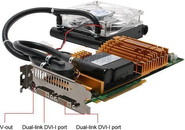 Alt view image 2 of 7 - MSI GeForce 8800 GTX 768MB GDDR3 PCI Express x16 SLI Support Graphics Card NX8800GTX OC Liquid