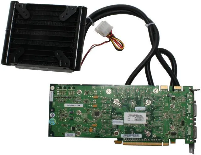 Alt view image 5 of 7 - MSI GeForce 8800 GTX 768MB GDDR3 PCI Express x16 SLI Support Graphics Card NX8800GTX OC Liquid