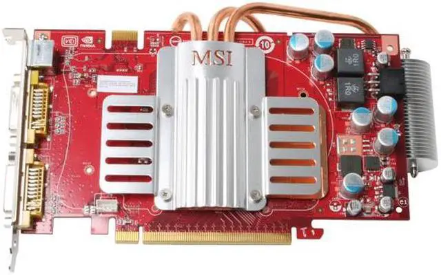 Alt view image 2 of 7 - MSI GeForce 8600 GTS 256MB GDDR3 PCI Express x16 SLI Support Graphics Card NX8600GTS-T2D256EZ HD