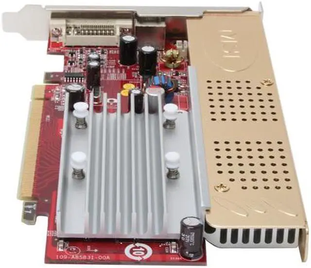 Alt view image 4 of 4 - MSI Radeon X1550 Support up to 512MB (128MB onboard) GDDR2 PCI Express x16 Graphics Card RX1550-TD128EH