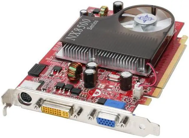 Alt view image 2 of 4 - MSI GeForce 8500 GT 256MB GDDR3 PCI Express x16 SLI Support Graphics Card NX8500GT-TD256E OC