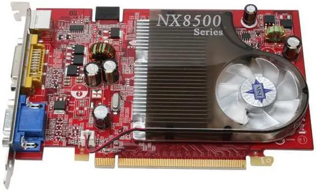 Alt view image 3 of 4 - MSI GeForce 8500 GT 256MB GDDR3 PCI Express x16 SLI Support Graphics Card NX8500GT-TD256E OC