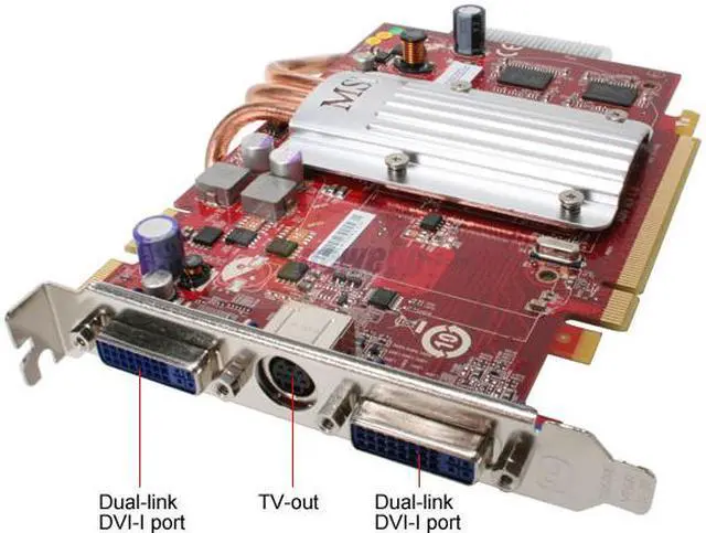 Alt view image 2 of 5 - MSI RX2600XT-T2D512EZ Radeon HD 2600XT 512MB 128-bit GDDR3 PCI Express x16 HDCP Ready CrossFire Supported Silent Heat Pipe Video Card
