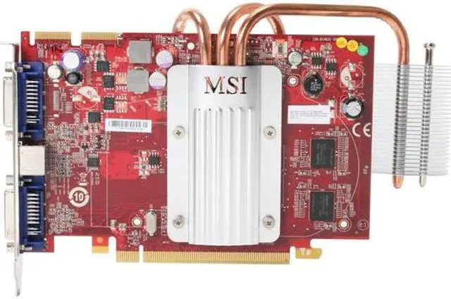 Alt view image 3 of 5 - MSI RX2600XT-T2D512EZ Radeon HD 2600XT 512MB 128-bit GDDR3 PCI Express x16 HDCP Ready CrossFire Supported Silent Heat Pipe Video Card