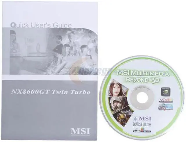 Alt view image 6 of 7 - MSI GeForce 8600 GT 256MB GDDR3 PCI Express x16 SLI Support Graphics Card NX8600GT Twin Turbo