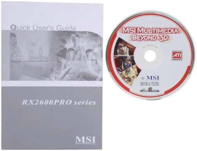 Alt view image 6 of 6 - MSI Radeon HD 2600PRO 512MB GDDR2 PCI Express x16 Graphics Card RX2600Pro-T2D512E