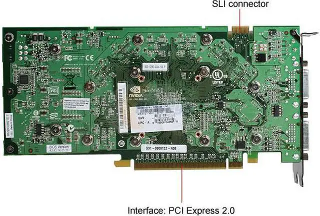 Alt view image 4 of 8 - MSI GeForce 8800GTS (G92) 512MB GDDR3 PCI Express 2.0 x16 SLI Support Graphics Card NX8800GTS-T2D512E OC