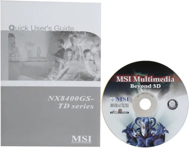 Alt view image 5 of 6 - MSI GeForce 8400 GS 256MB GDDR2 PCI Express x16 Graphics Card NX8400GS-TD256EH