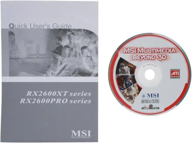Alt view image 5 of 6 - MSI Radeon HD 2600XT 256MB GDDR3 PCI Express x16 CrossFireX Support Graphics Card RX2600XT-T2D256EZ