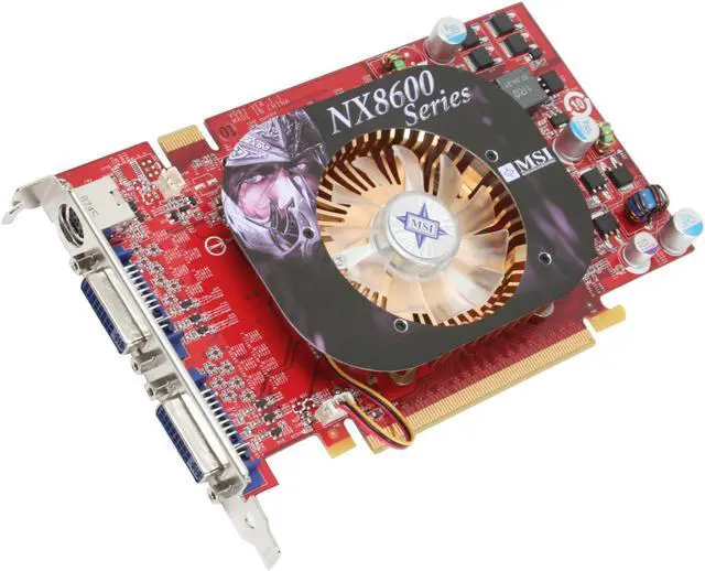 Main image of MSI GeForce 8600 GT 512MB GDDR3 PCI Express x16 SLI Support Graphics Card NX8600GT-T2D512E OC