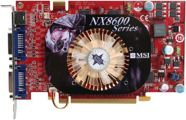 Alt view image 3 of 8 - MSI GeForce 8600 GT 512MB GDDR3 PCI Express x16 SLI Support Graphics Card NX8600GT-T2D512E OC