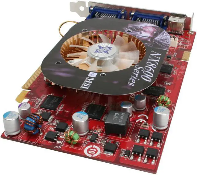 Alt view image 5 of 8 - MSI GeForce 8600 GT 512MB GDDR3 PCI Express x16 SLI Support Graphics Card NX8600GT-T2D512E OC