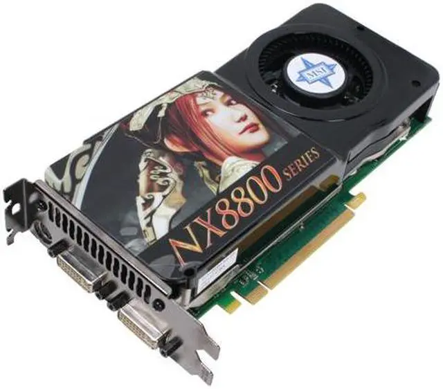 Main image of MSI GeForce 8800GTS (G92) 512MB GDDR3 PCI Express 2.0 x16 SLI Support Graphics Card NX8800GTS-T2D512E