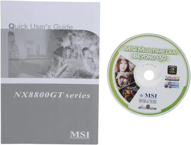 Alt view image 7 of 8 - MSI GeForce 8800 GT 512MB GDDR3 PCI Express 2.0 x16 SLI Support Graphics Card NX8800GT 512M OC
