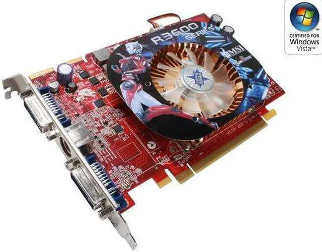 Main image of MSI Radeon HD 3650 512MB GDDR3 PCI Express 2.0 x16 CrossFireX Support Graphics Card R3650-T2D512 OC