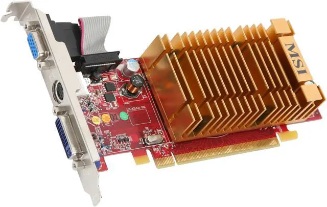 Main image of MSI Radeon HD 3450 256MB GDDR2 PCI Express 2.0 x16 Graphics Card R3450-TD256H