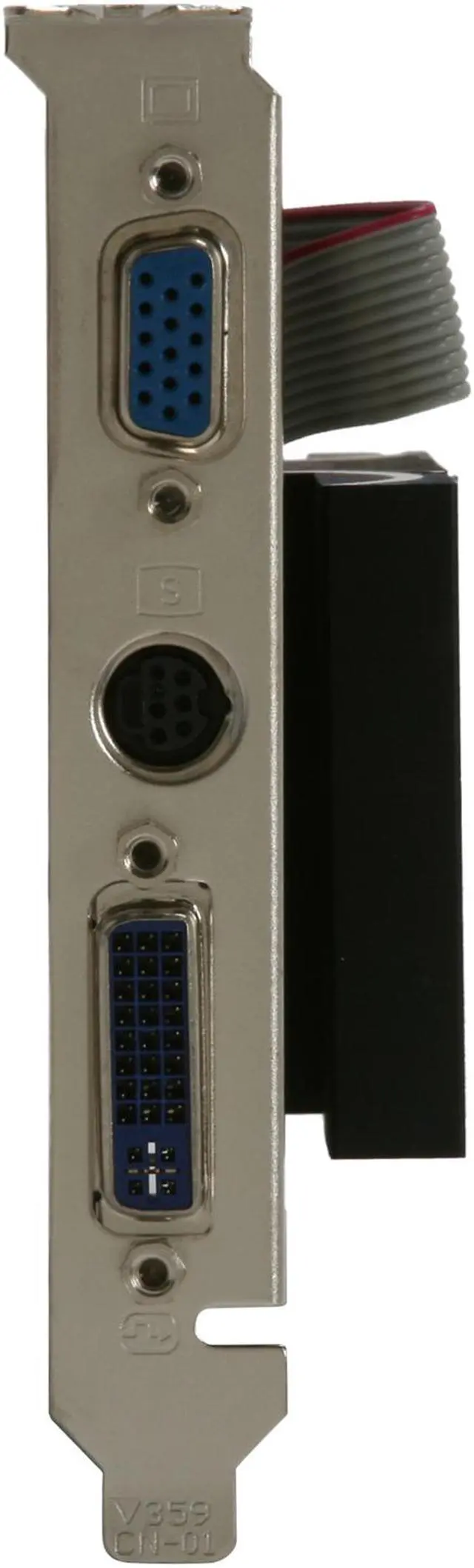 Alt view image 2 of 5 - MSI GeForce 8400 GS 512MB GDDR2 PCI Express 2.0 x16 Graphics Card NX8400GS-TD512EH