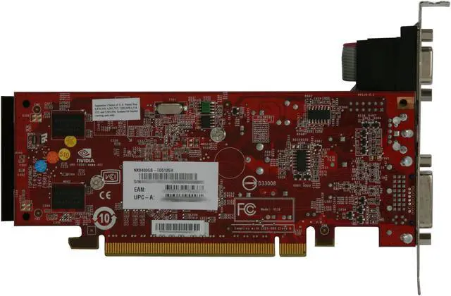 Alt view image 4 of 5 - MSI GeForce 8400 GS 512MB GDDR2 PCI Express 2.0 x16 Graphics Card NX8400GS-TD512EH