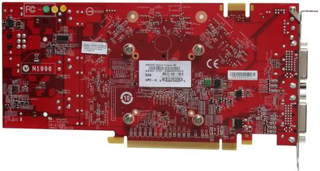 Alt view image 4 of 6 - MSI GeForce 9600 GT 1GB GDDR3 PCI Express 2.0 x16 SLI Support Graphics Card 9600GT Hybrid freezer OC