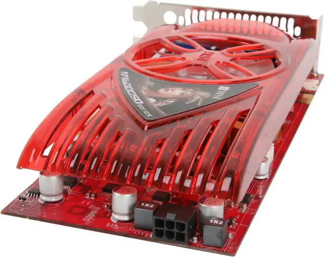 Alt view image 5 of 6 - MSI GeForce 9600 GSO 384MB GDDR3 PCI Express 2.0 x16 SLI Support Graphics Card N9600GSO-T2D384 OC