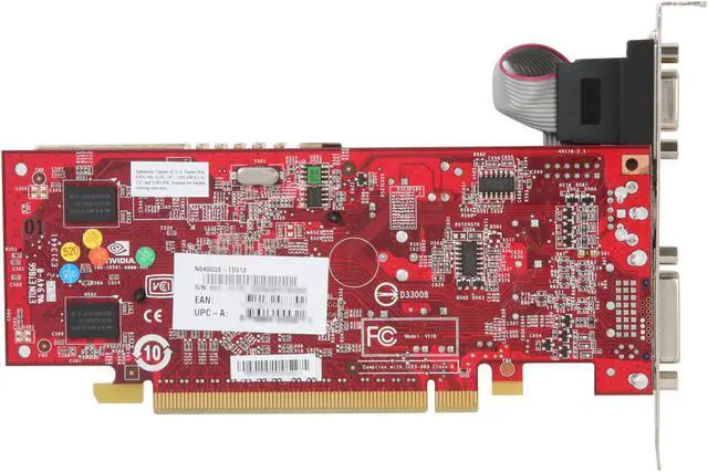 Alt view image 4 of 5 - MSI GeForce 8400 GS 512MB GDDR2 PCI Express 2.0 x16 Graphics Card N8400GS-TD512