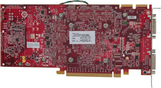 Alt view image 4 of 6 - MSI Radeon HD 4850 512MB GDDR3 PCI Express 2.0 x16 CrossFireX Support Graphics Card R4850-512M