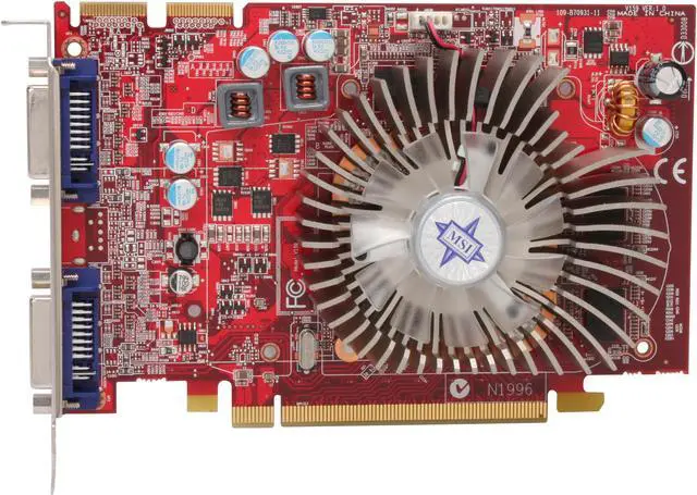 Alt view image 3 of 5 - MSI Radeon HD 4670 512MB GDDR3 PCI Express 2.0 x16 CrossFireX Support Graphics Card R4670-2D512