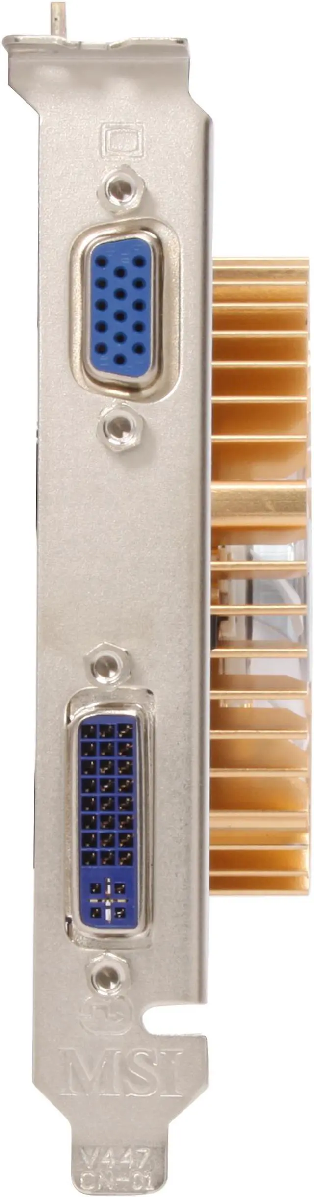 Alt view image 2 of 5 - MSI Radeon HD 4650 512MB GDDR2 PCI Express 2.0 x16 Graphics Card R4650-D512