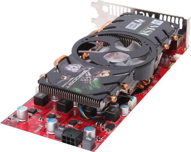 Alt view image 5 of 6 - MSI GeForce 9800 GT 512MB GDDR3 PCI Express 2.0 x16 SLI Support Graphics Card N9800GT 512OC