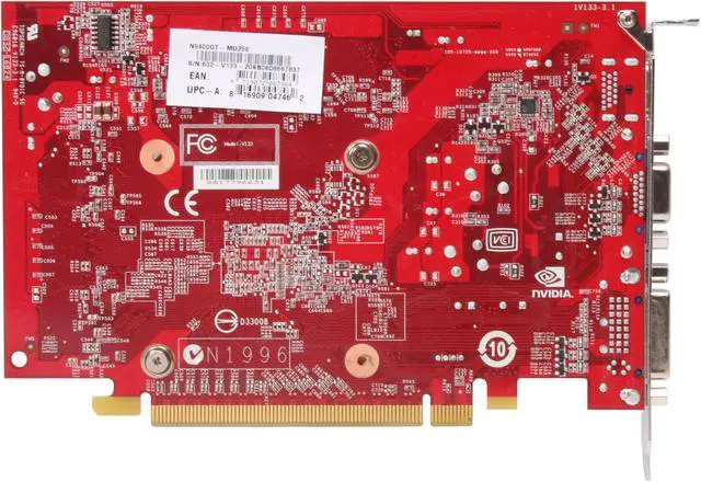 Alt view image 4 of 5 - MSI GeForce 9400 GT 256MB GDDR2 PCI Express x16 Graphics Card N9400GT-MD256