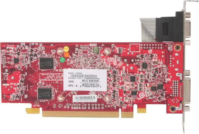 Alt view image 4 of 5 - MSI Radeon HD 4350 256MB GDDR2 PCI Express 2.0 x16 Graphics Card R4350-D256H