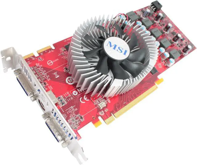 Main image of MSI Radeon HD 4830 512MB GDDR3 PCI Express 2.0 x16 CrossFireX Support Graphics Card R4830-T2D512 OC