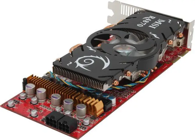 Alt view image 5 of 6 - MSI Radeon HD 4870 1GB GDDR5 PCI Express 2.0 x16 CrossFireX Support Graphics Card R4870