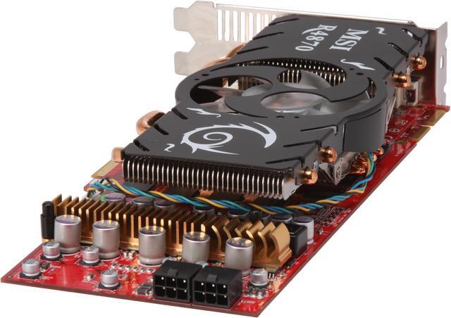 Alt view image 5 of 6 - MSI Radeon HD 4870 1GB GDDR5 PCI Express 2.0 x16 CrossFireX Support Graphics Card R4870-T2D1G