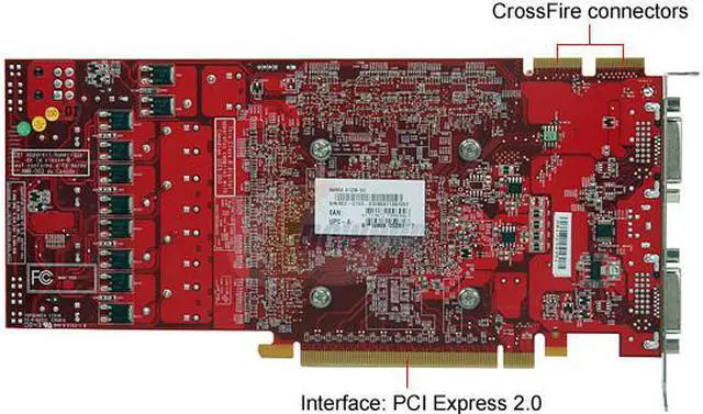 Alt view image 4 of 6 - MSI Radeon HD 4850 512MB GDDR3 PCI Express 2.0 x16 CrossFireX Support Graphics Card R4850-512M OC